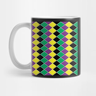 Mardi Gras Diamonds Mug